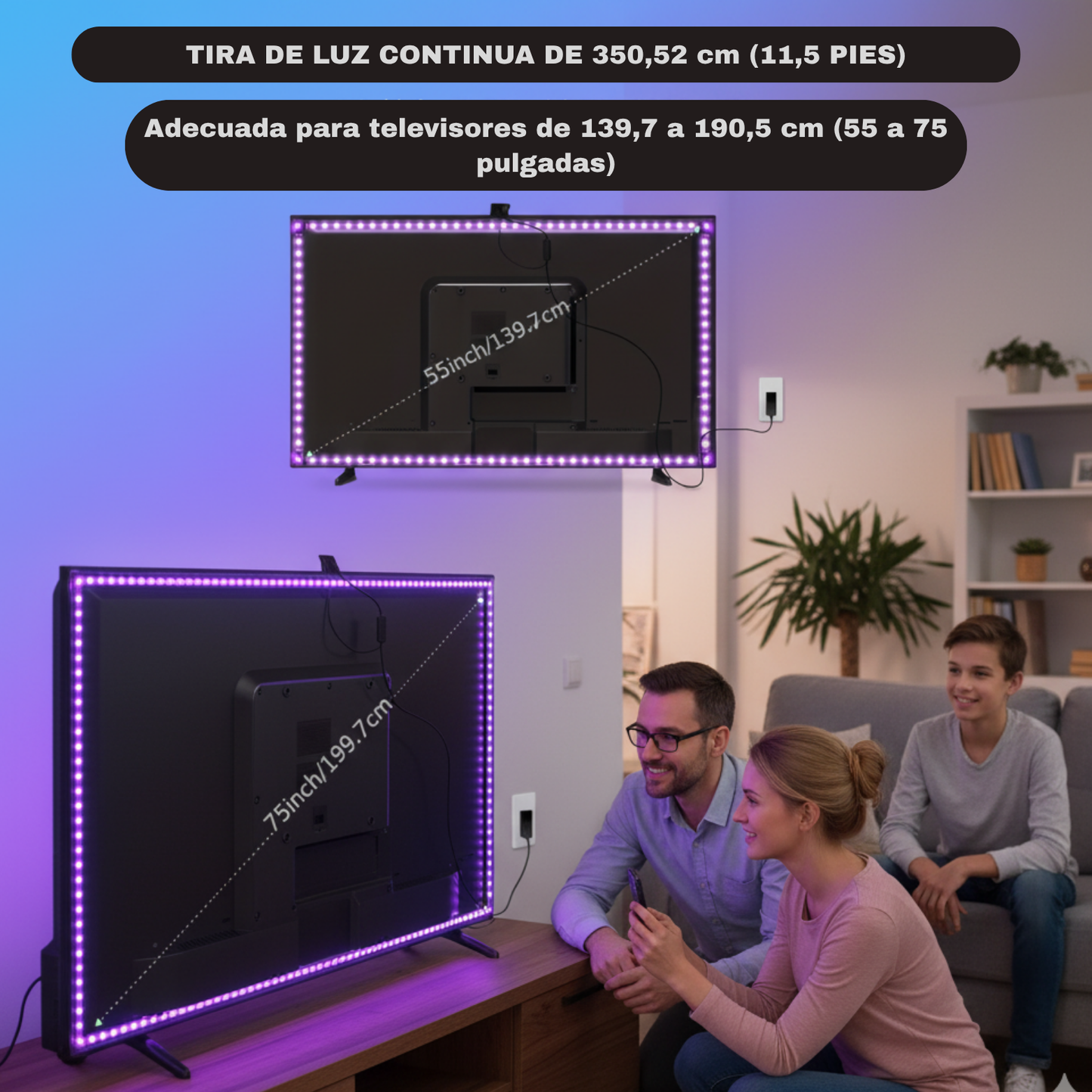 Luces led para Smart TV