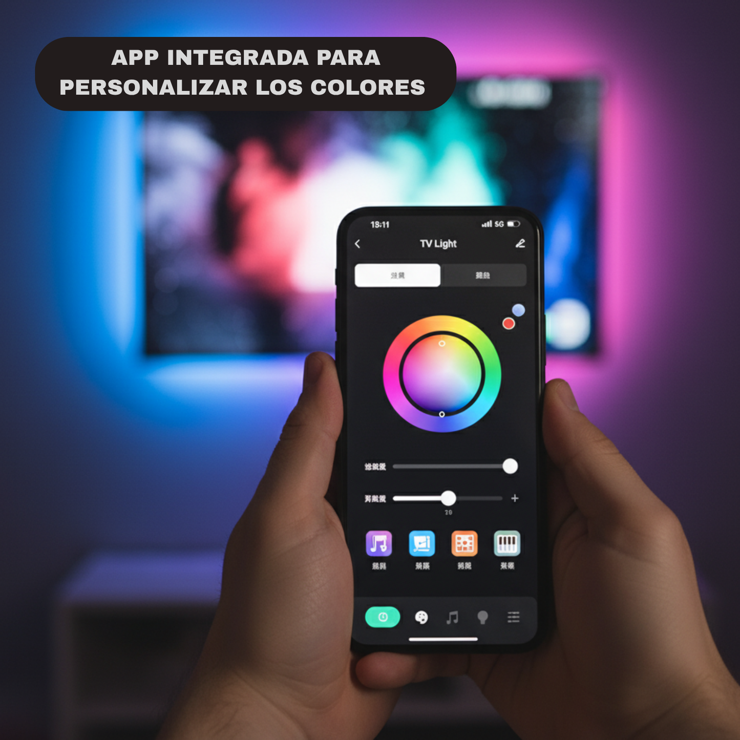 Luces led para Smart TV